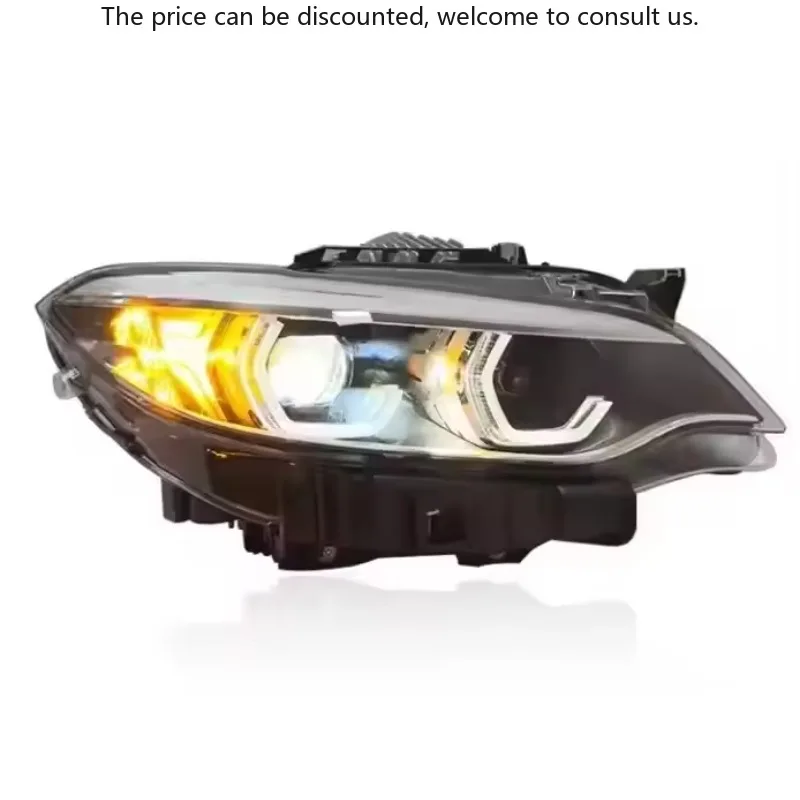 

SJC Auto Parts For BMW 2 Series F22/F23/F87 Headlights 2014-2021 M2 Spoon Shape Headlight Design Upgraded Version LED Headlights