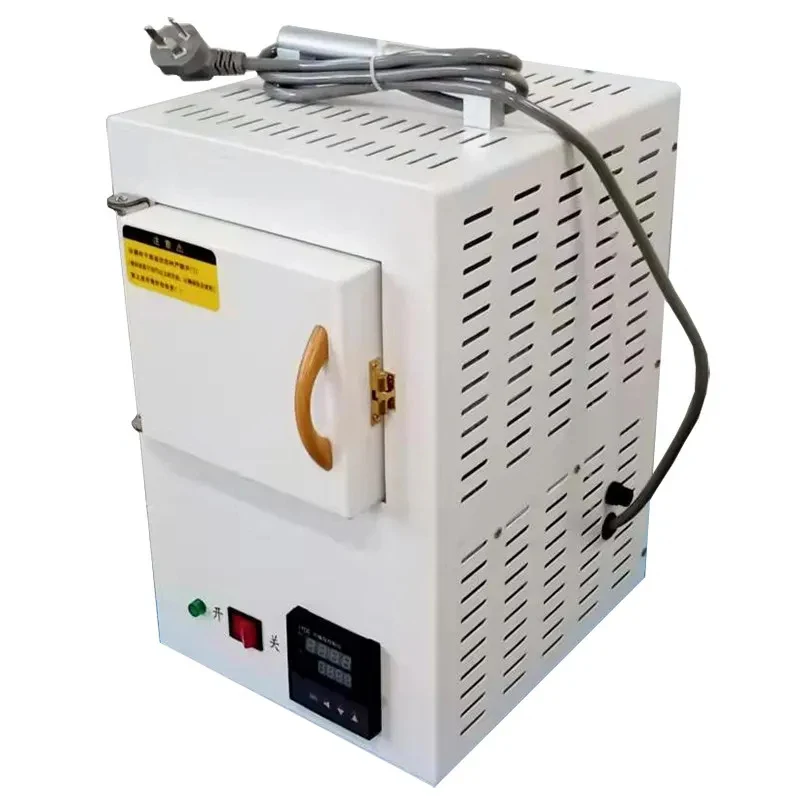 Energy Saving Ceramic Fiber Loratory Integrated Programmle High Temperature Furnace Silver Clay 00°C 3