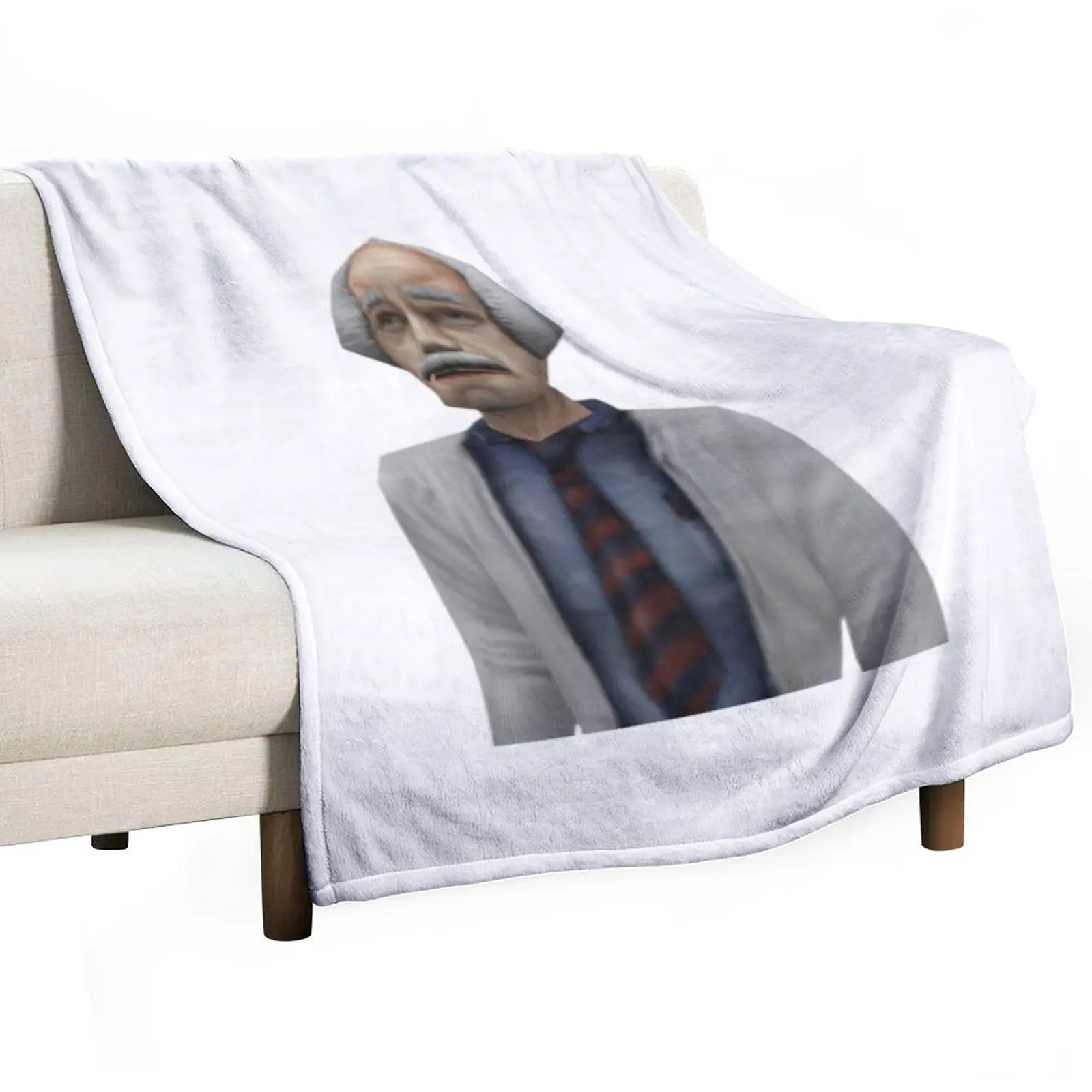 Half-Life Scientist 02 (Doctor Coomer) Throw Blanket anime Decorative Sofas Travel Comforter Blankets