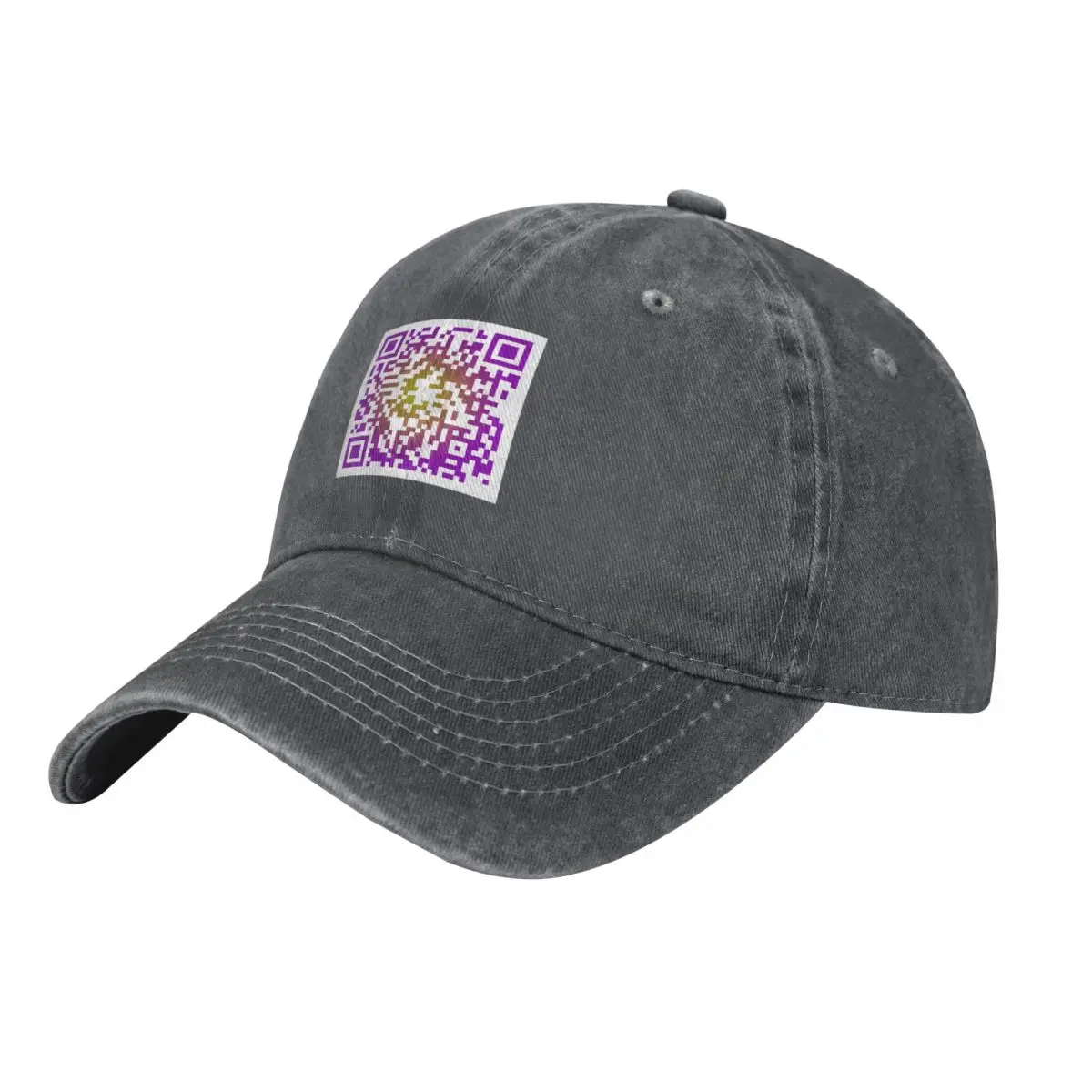 

Giorno Theme - JoJo RickRoll - QR Code Baseball Cap |-F-| Anime Hat Brand Man cap For Women Men's