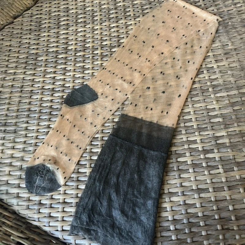 Mulheres de volta costura meias longas 100% náilon não-elástico coxa meias altas 5d ultra fino transparente medias sexy festa hosiery