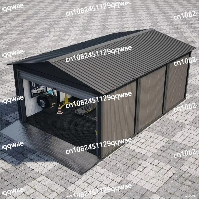 Custom Car Garage Shelter Prefabricated Container Store House Carport
