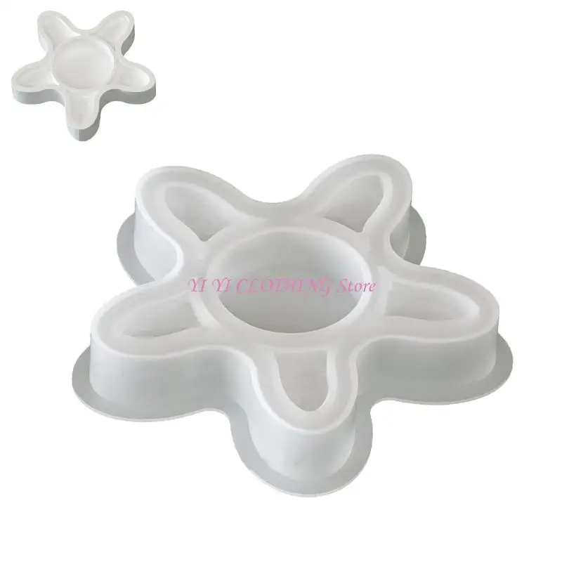 N5KF Silicone Mould For Handmade Resin Holders Party Wedding Decoration