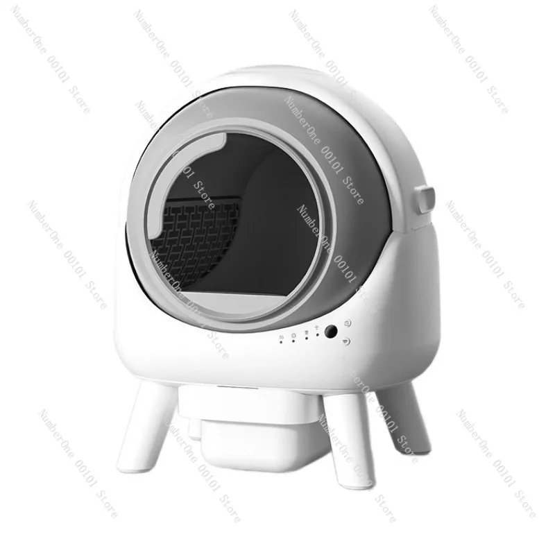 Home Pet Care Smart Automatic Cat Litter Box Galaxy Light Series Self Cleaning Cat Toilet Extra Large Roller Drum Litter Tray