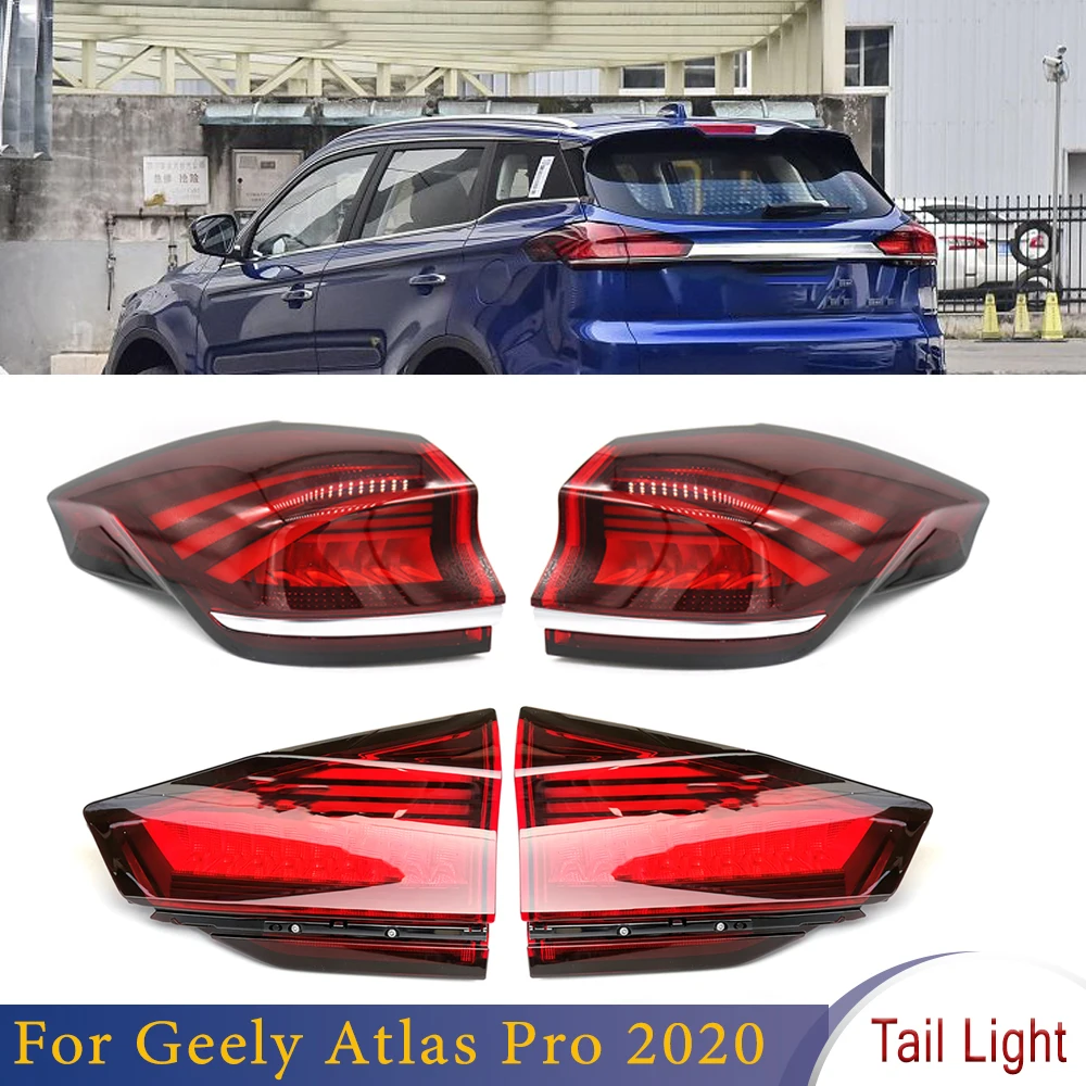 

For Car Outside Inside Rear Tail Light Accessories Fit For Geely Atlas Pro 2020 Left Right Brake Lamp Tail Lamp Assembly