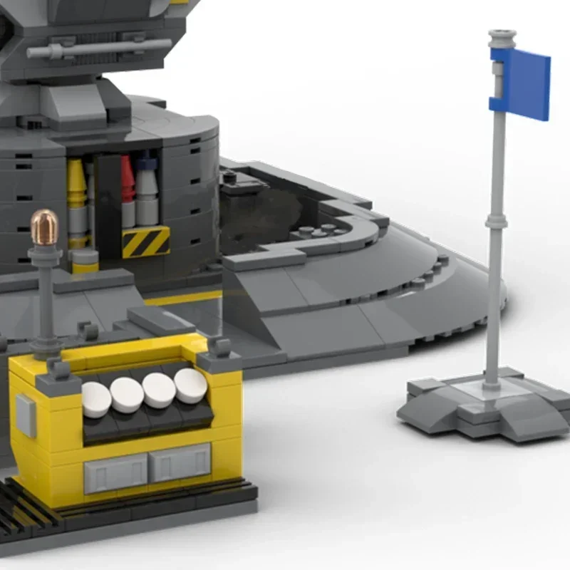 Modello di gioco popolare Moc Mattoni da costruzione Diver 2 SEAF Cannon Tecnologia Blocchi modulari Regali Giocattoli di Natale Set fai da te Assemblaggio