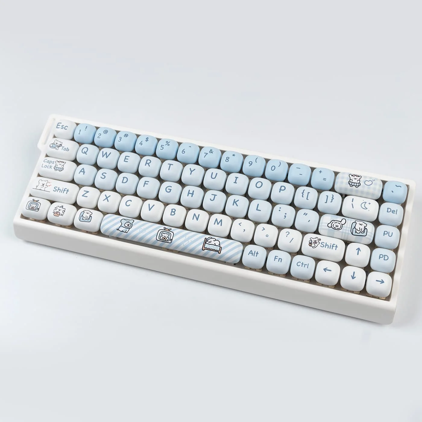 Line Dog Keycaps 140 Keys PBT Material MOG Profile Rounded DYE-SUB Wooting Personalized For Cherry MX Switch Mechanical Keyboard