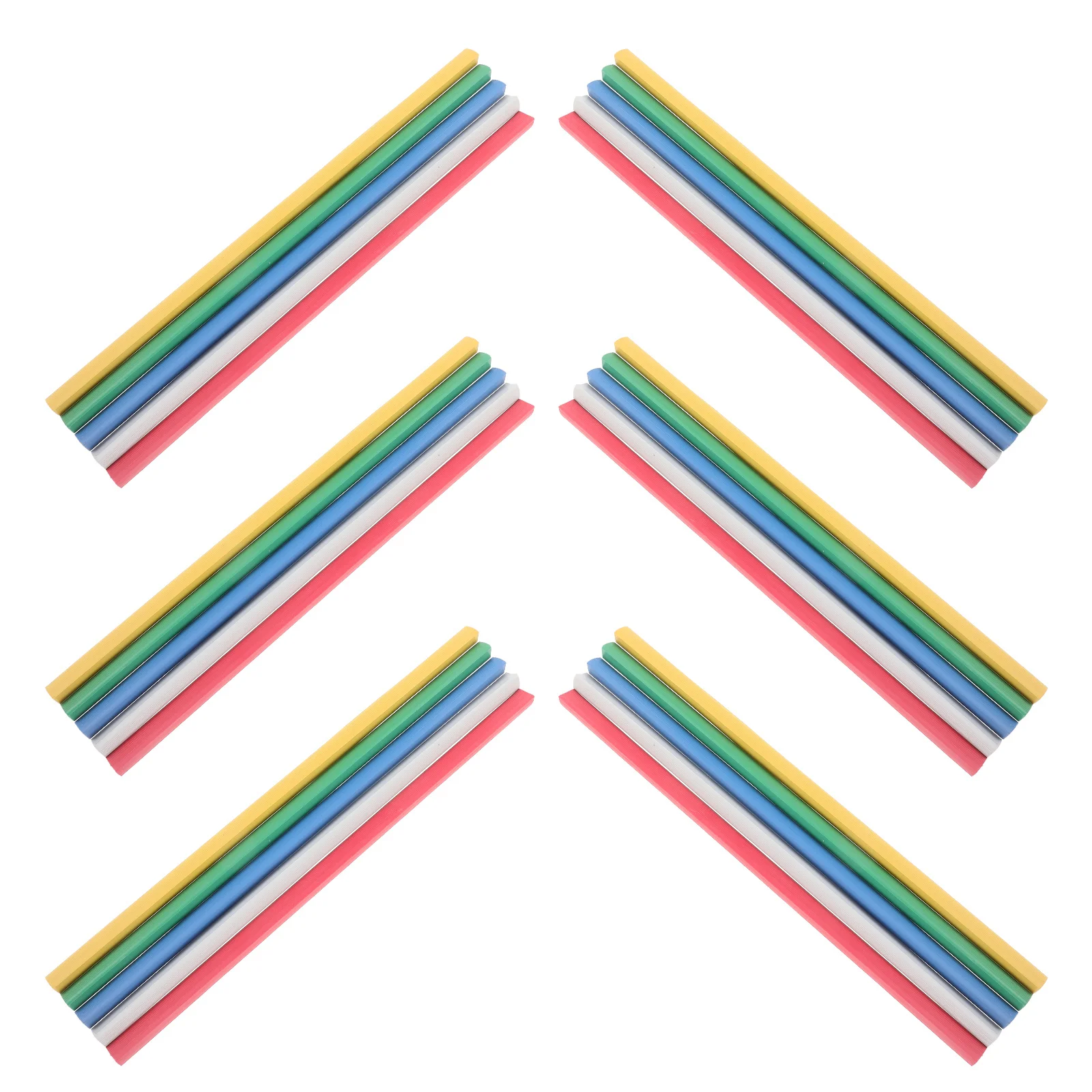 

30pcs Pull Rod Clips Slide Binders For File Folders Colored Plastic Binding Bars Report Binder Slider Rods Loose Leaf Clips