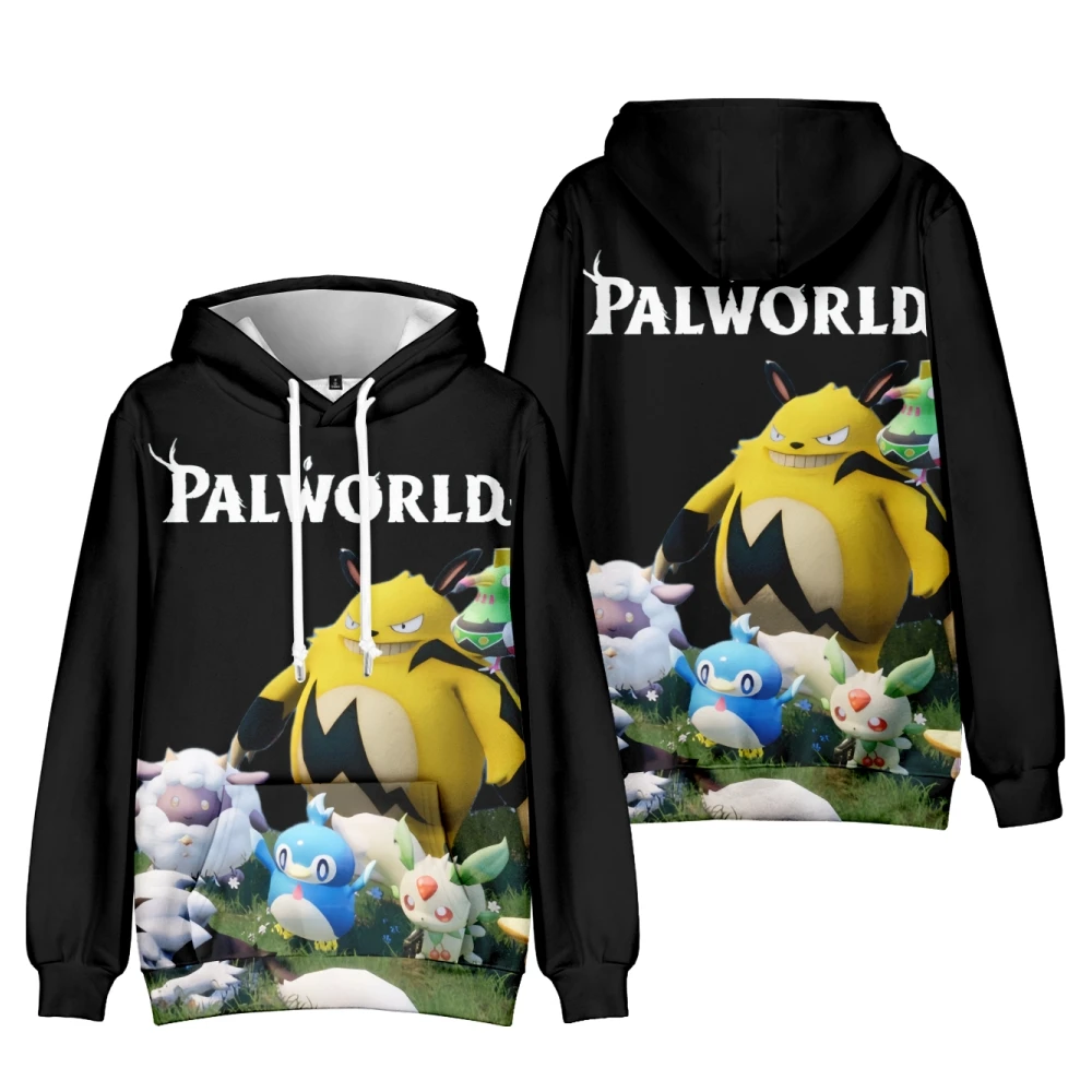 New Game Palworld Merch 3D Hoodie Boy girls kids Sweatshirts Children Cosplay costume Streetwear Palworld Clothes Men women Tops