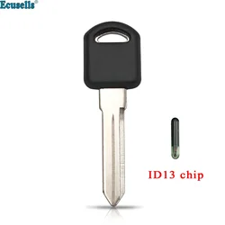 Transponder PK3 Key Ignition Uncut Blade with Id13 Chip or No for GM Chevrolet Buick Mini Van