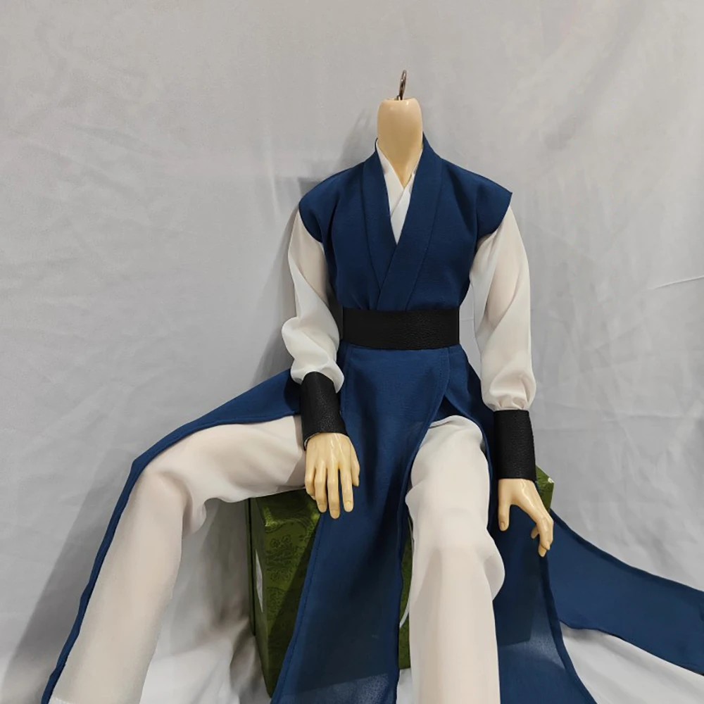 

1/6 Male Chinese Ancient Classical Hanfu Tradition Hanfu Martial Robe Costume Customize Dress for 12inch Action Figure Model Toy