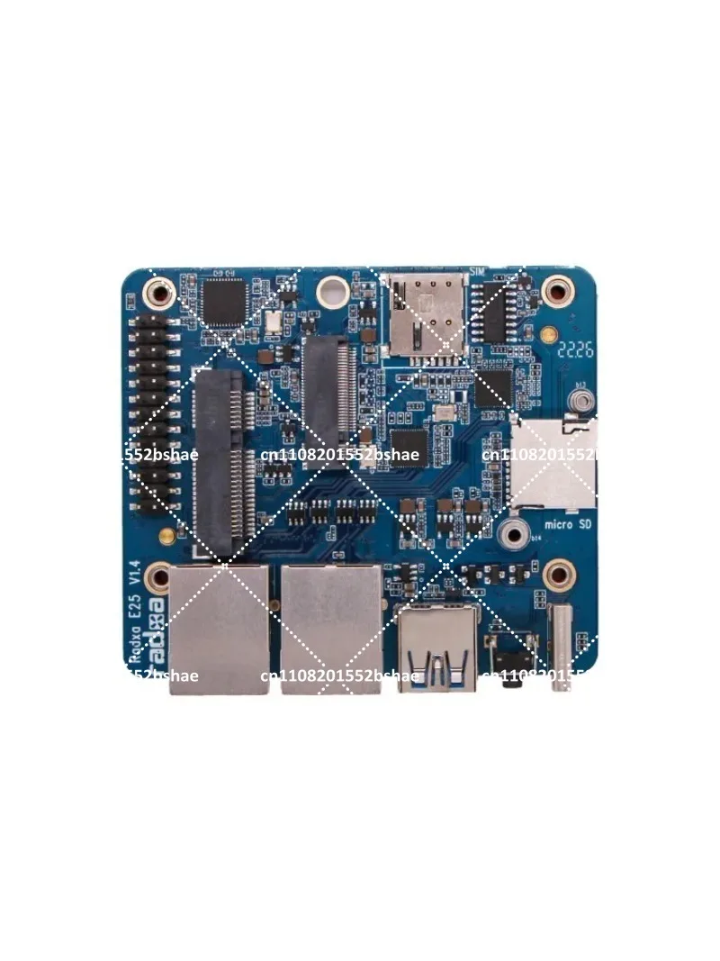 E25 Mini Gateway Dual 2.5G Ethernet Ports Upgraded Core Board Metal Heat-dissipating Enclosure IoT