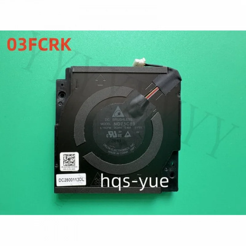 

Оригинальный охлаждающий вентилятор Q + для DELL PRECISION 5470 5480 5490 P154G 03FCRK