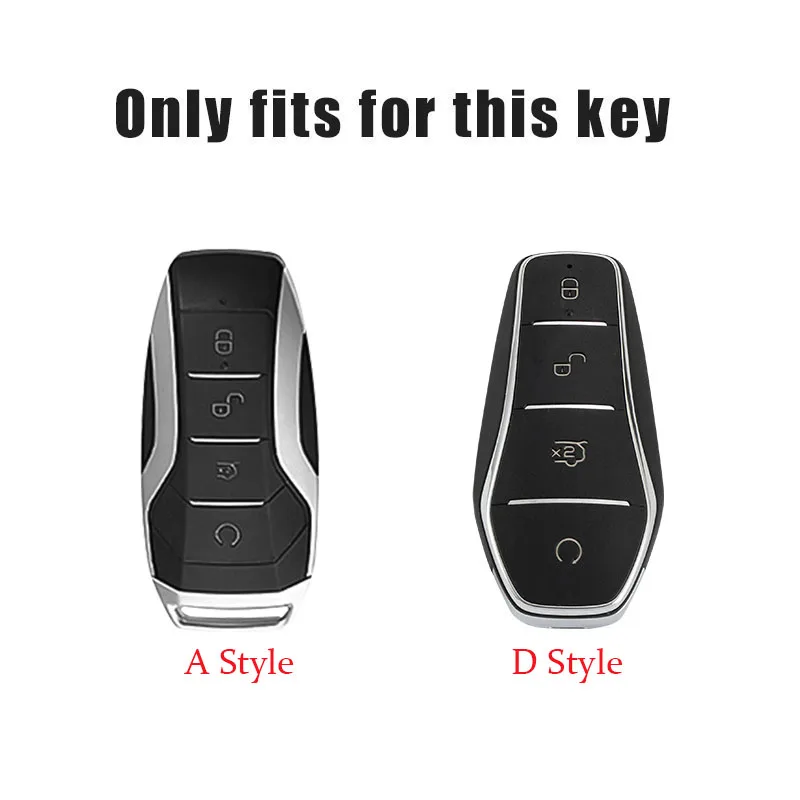 TPU Car Key Case Full Cover Shell Holder For BYD Han Ev Tang Dm Qin PLUS Song Pro Max Yuan Dolphin E2 Atto 3 Protector Accessory