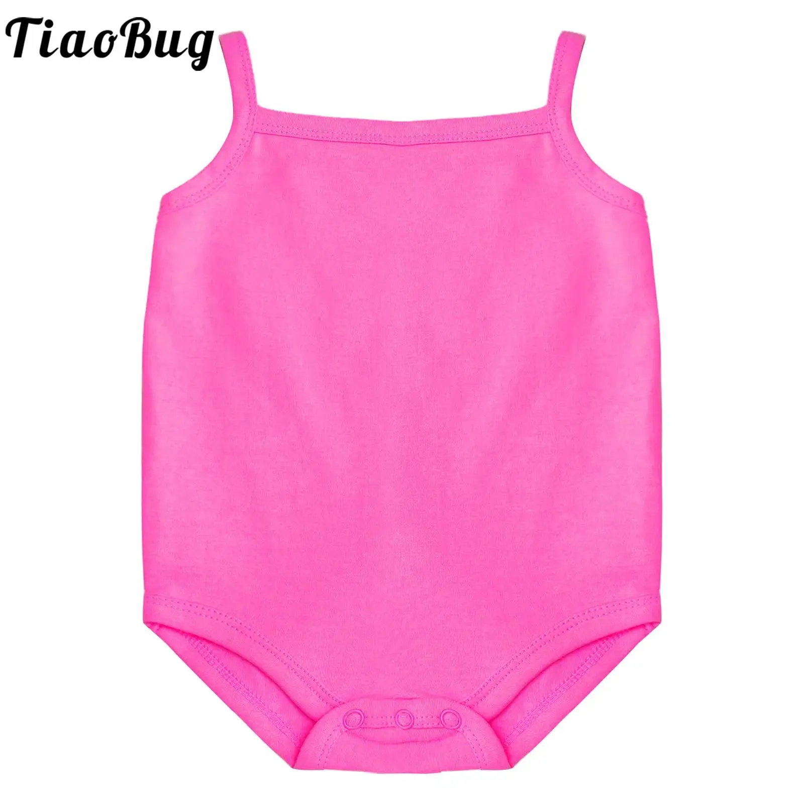 

Комбинезон на тонких бретельках для маленьких девочек и мальчиков, однотонный топ без рукавов, боди, детская летняя одежда, повседневная домашняя одежда