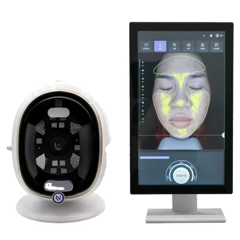 

Новые модели AI Профессиональный AI 3d Детектор кожи Диагностика Face Scan Анализатор Система Машинное устройство