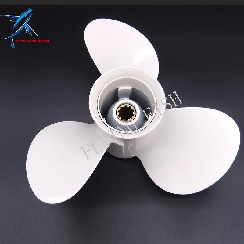 T20-05000100 Propeller Assy for Parsun HDX F25-04080000 HDX Makara T20 T25 T30A F20 F25 Outboard Motor 9 7/8x12-F