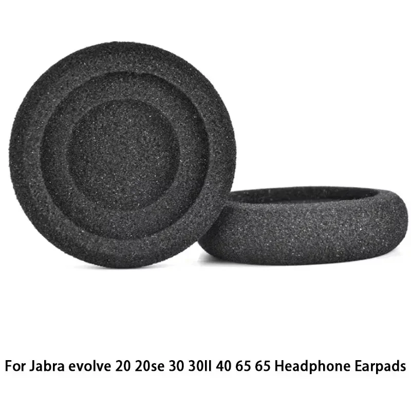 Replacement Ear Pads For Jabra Evolve 20 20se 30 30II 40 65 65 Headphone Earpads Soft Memory Sponge High Elasticity Ear Cushion
