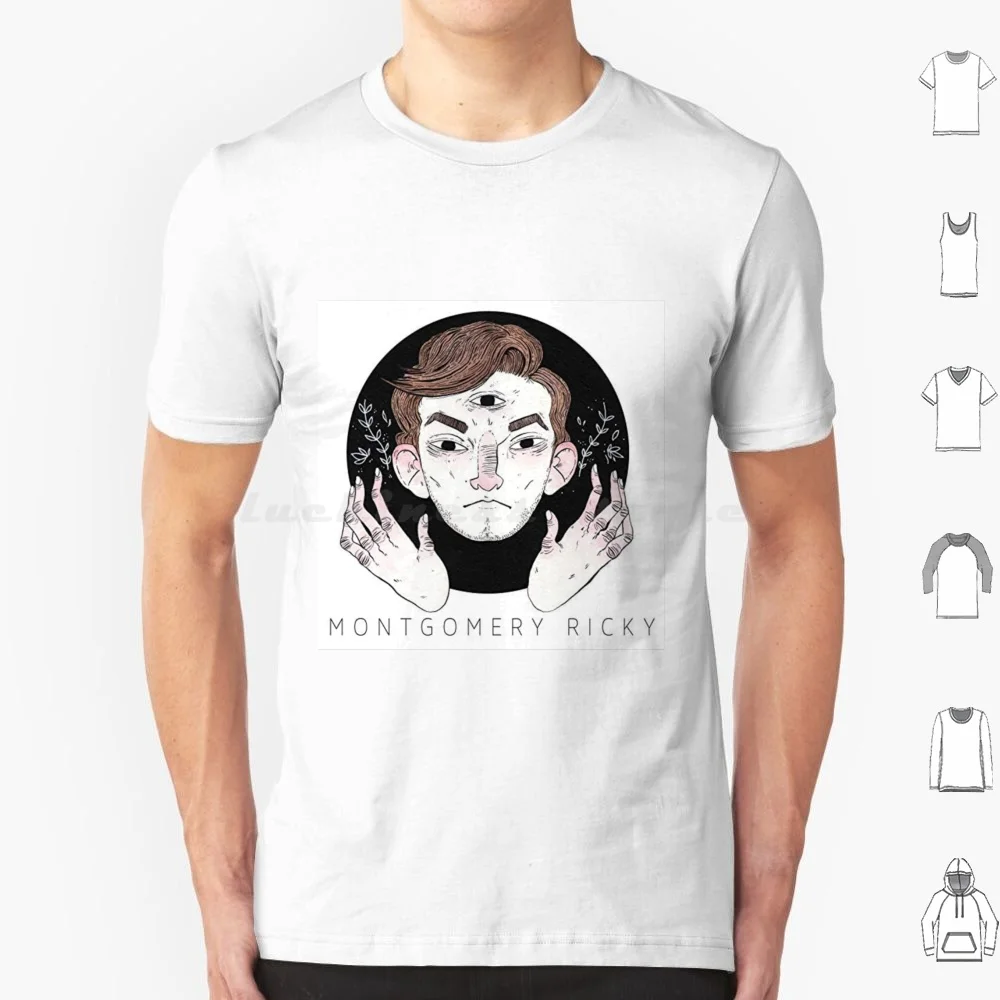 Camiseta del álbum Montgomery Ricky, camiseta genial de algodón 6xl, Montgomery Ricky Ricky Montgomery Music Mr Loverman Line Without A Hook
