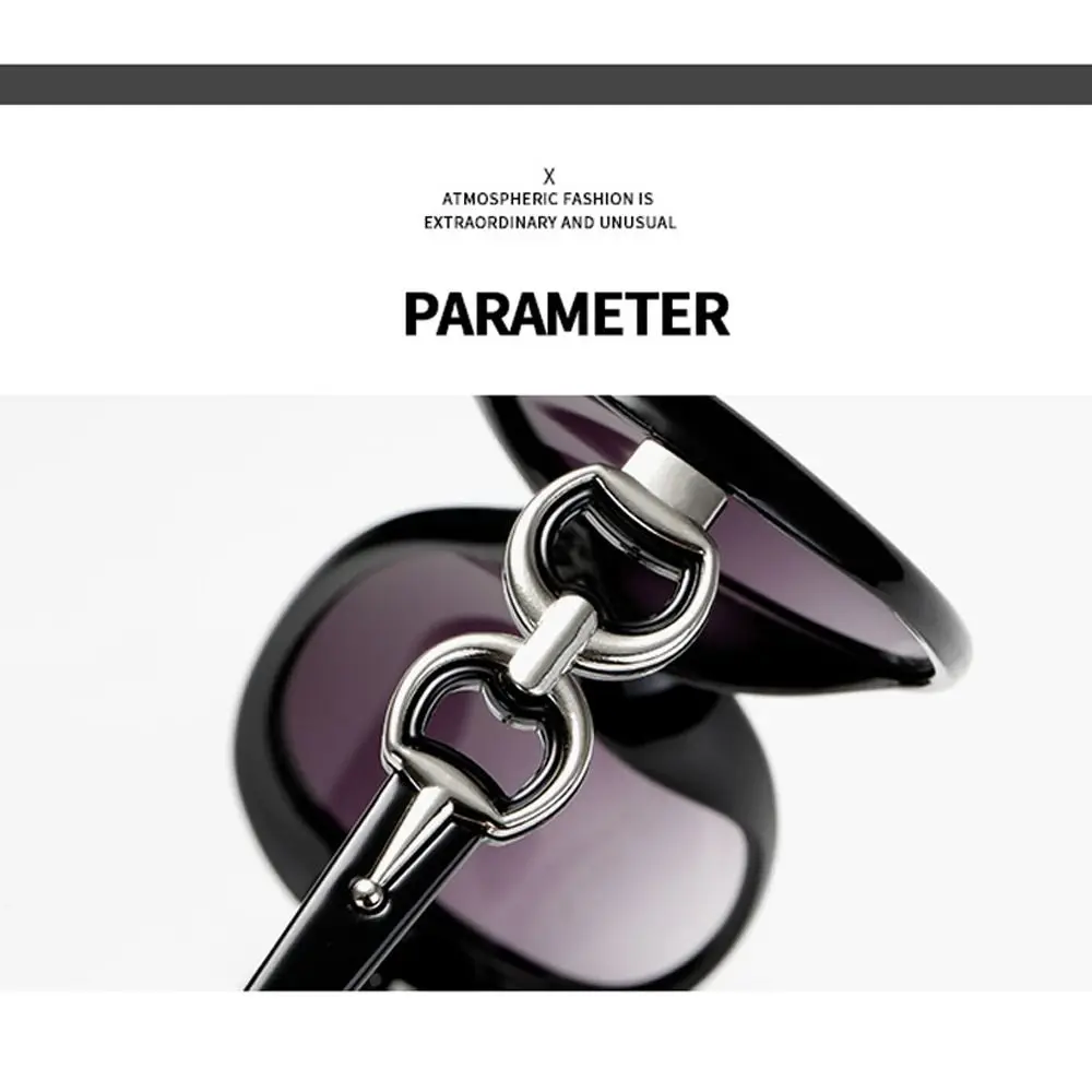 Korean Retro Sunglasses Sun-Protective Travel Accessories Driving Glasses Big Frame Eyewear Outdoor Sunglasses for Women