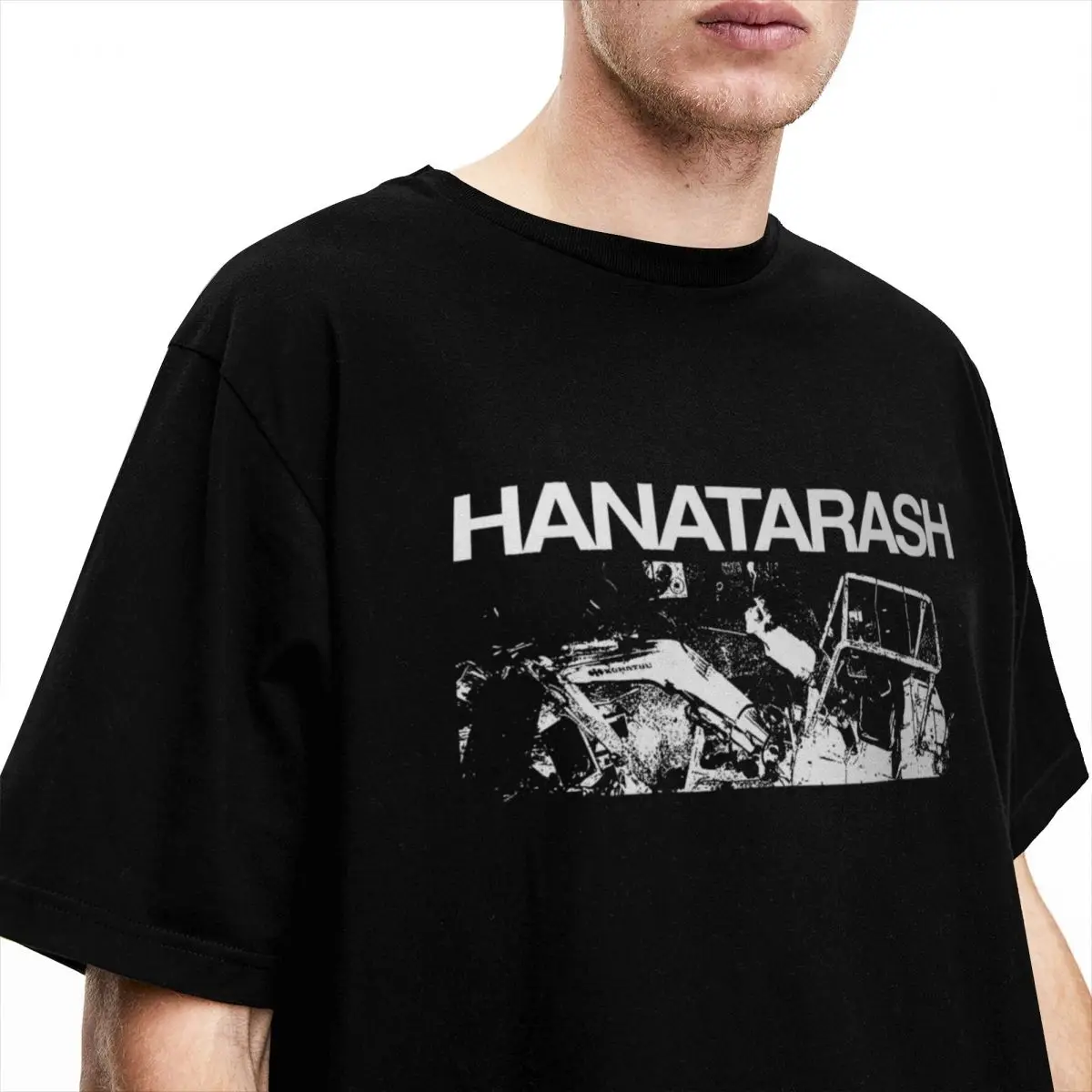 HANATARASH Rock Music Band Merch T-Shirt Men Women Funny Pure Cotton Adult Clothes