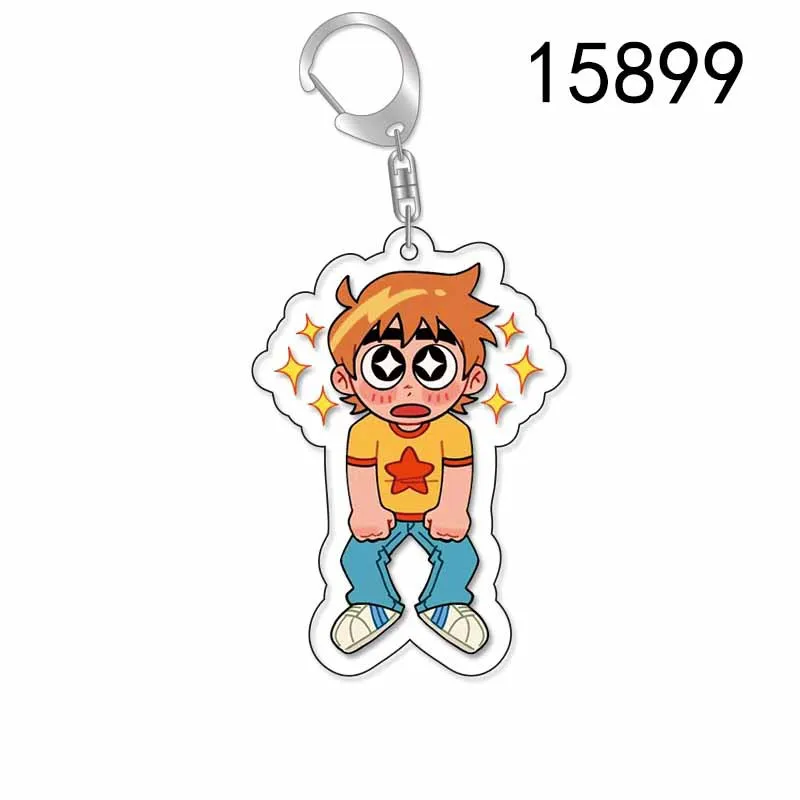 Crooked Boy Scott Pilgrim Acrylic Keychain