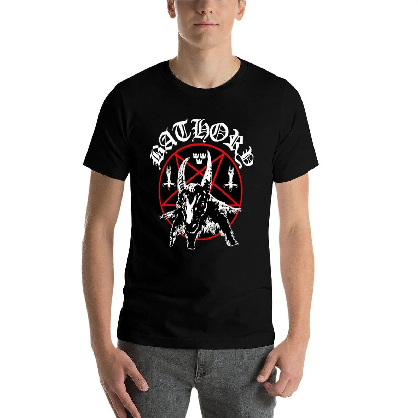 Picture 4: bathory heavy metal bathory bathory T-Shirt Classic Print Short Sleeve Shirt