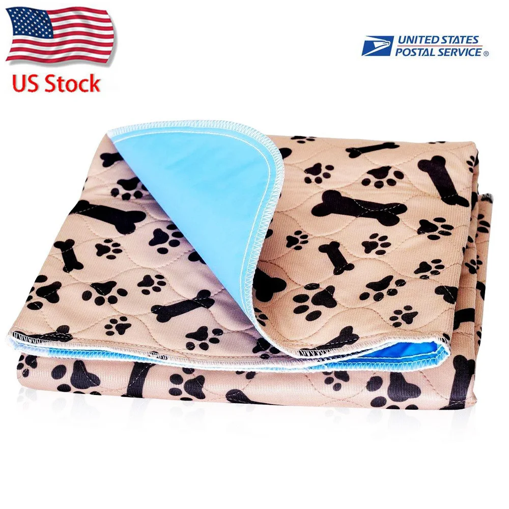 ZK20 Reusable Dog Bed Mats, Urine Pad, Puppy Pee, Fast Absorbing Pad, Pet Training in Car Home Bed, Drop Shipping Dropshipping