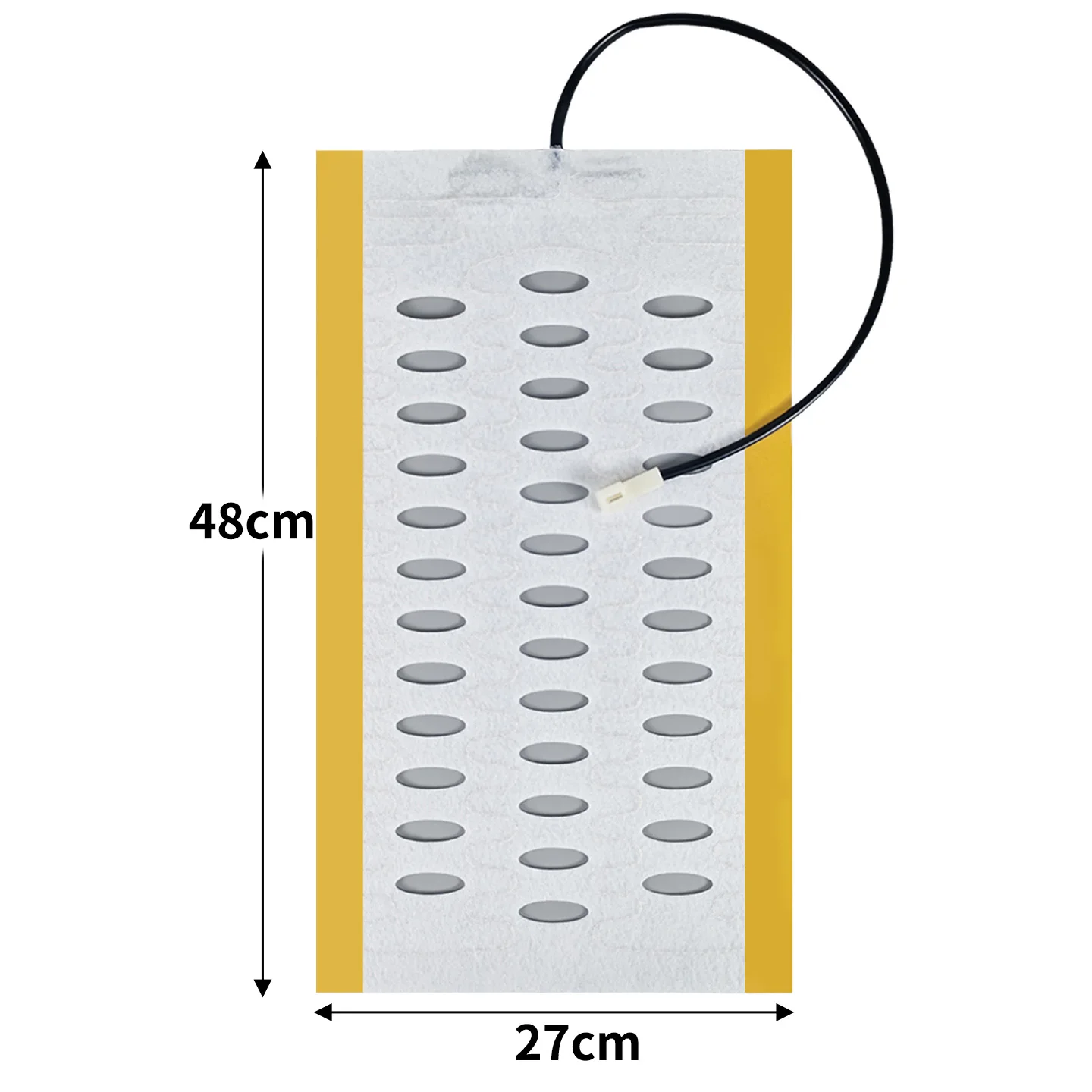 2er-Set 12V Auto-Sitzheizung Upgrade-Zubehör Kohlefaser-Heizmatte Auto-Winterheizung – Detail 6