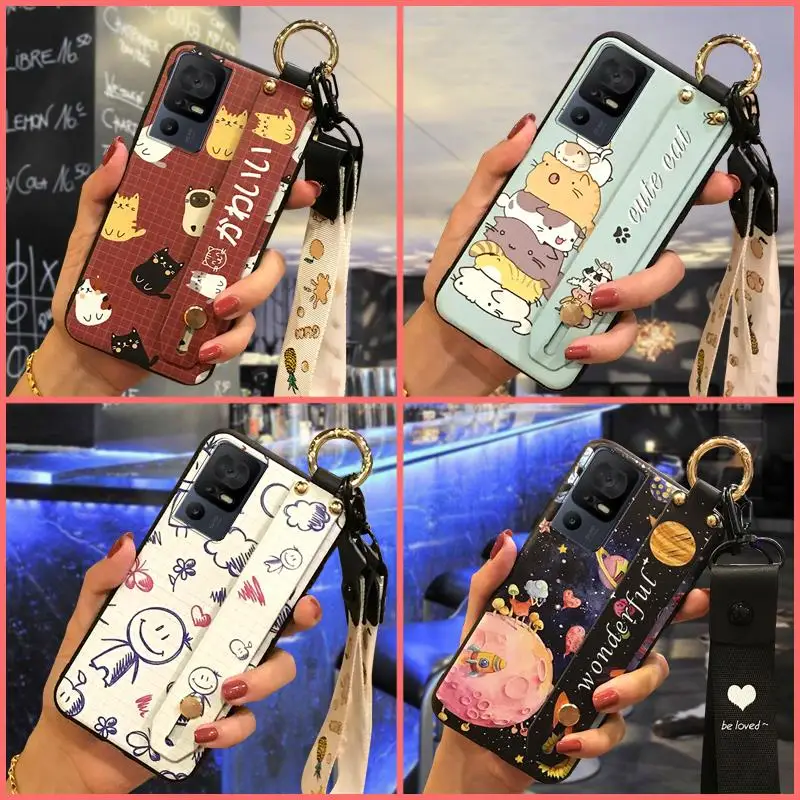 protective Anti-dust Phone Case For TCL 40SE/T610K Shockproof Durable Waterproof Phone Holder