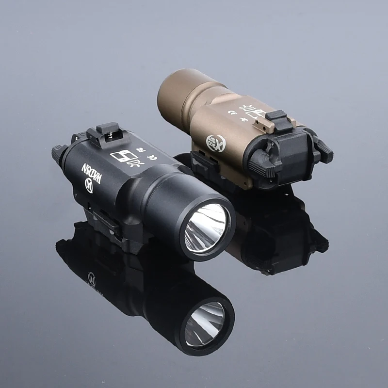 SureFire Tactical X300U Ultra Strobe LED Light Metal Gun Flashlight Fit 20mm Rail for Airsoft Toy Gun Accessories Weapon Hunting