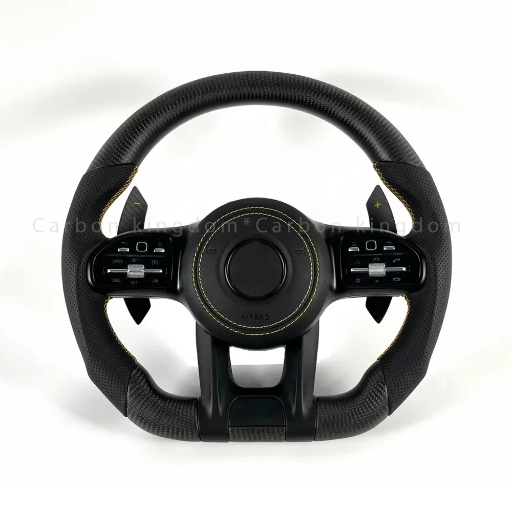 

For Mercees-benz AMGCls Gle Performance Custom Carbon Fiber Car Steering Wheel
