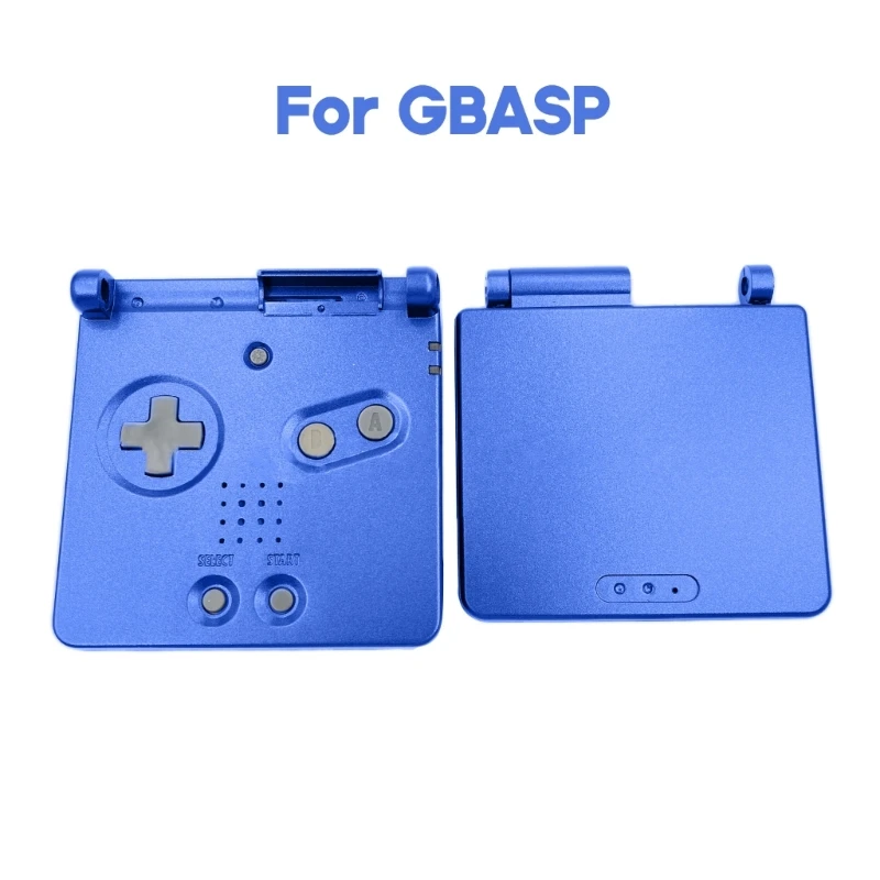 Game Console Cover Shell with Screws Replacement Accessories Case Full Set Gamepad Housing Fit for GBA-SP Game Machine