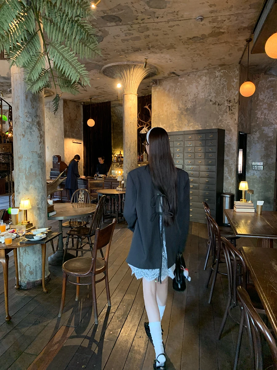 سترة نسائية أنيقة غير رسمية حمراء اللون للحفلات والمناسبات الرسمية، موديل ربيع وخريف 2025 الجديد، تصميم فريد وراقي وجميل بطاب... #3