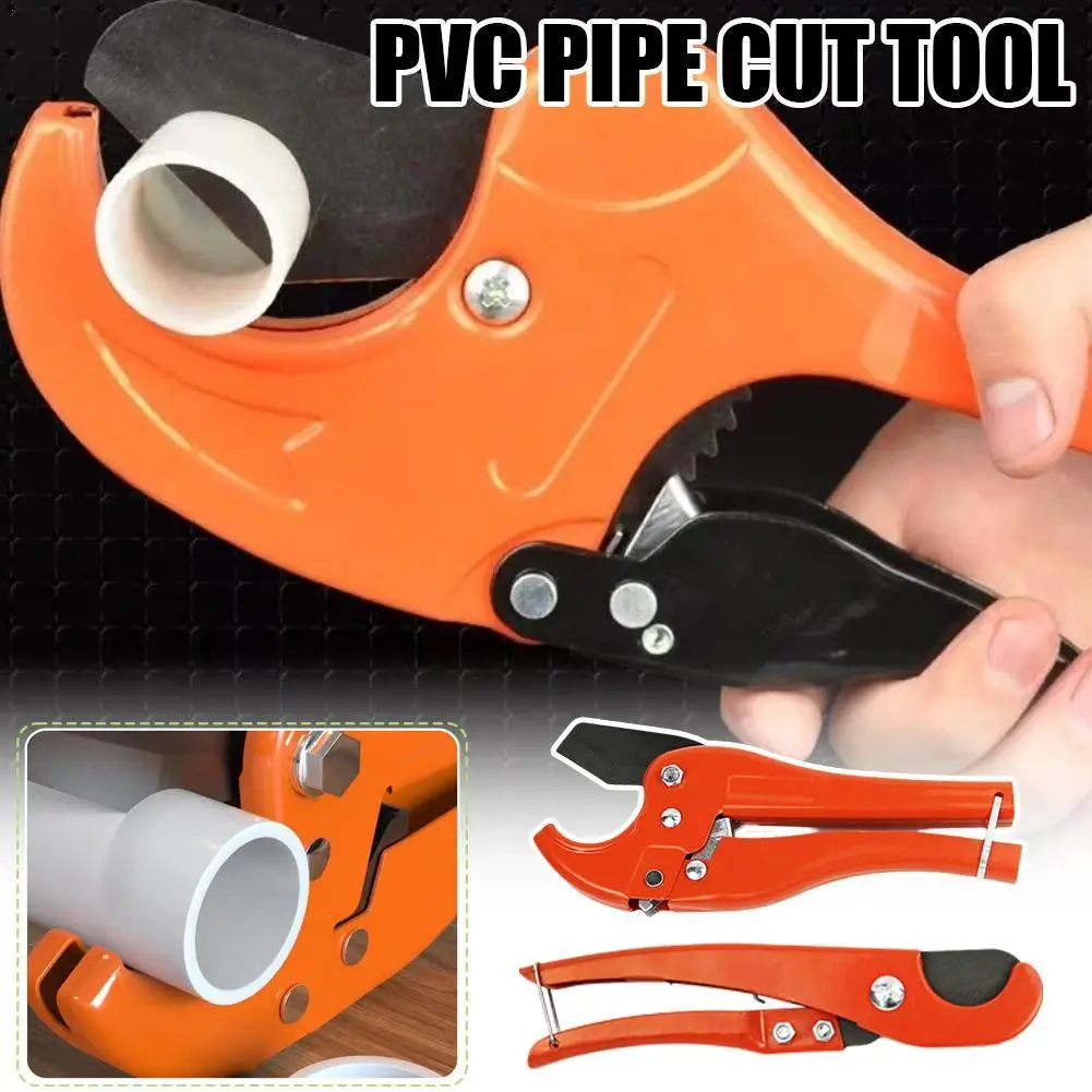 Pipe Cutter 32mm 42mm Plastic Pipe PPR Scissors PVC/PU/PP/PE Hose Tube Cutter Plumbing Manual Hand Cutting Tools