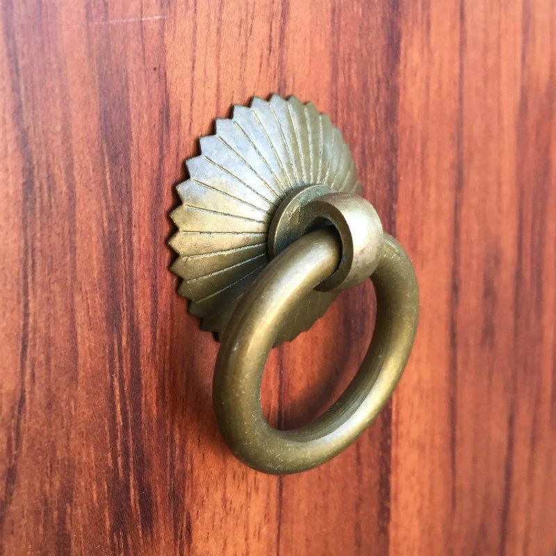 

Copper pull ring,-style antique brass furniture cabinet door , drawer, medicine cabinet, cupboard handle