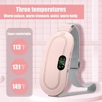 Ceinture de Massage chauffante Portable, dispositif de taille Intelligent pour filles, période menstruelle, tante 3