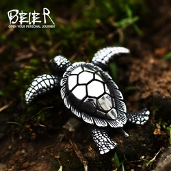 BEIER Special Design 316L Stainless Steel Sea Turtle Pendant 3D Men's Pendant Cute Jewelry For Men Women Wholesale Gift