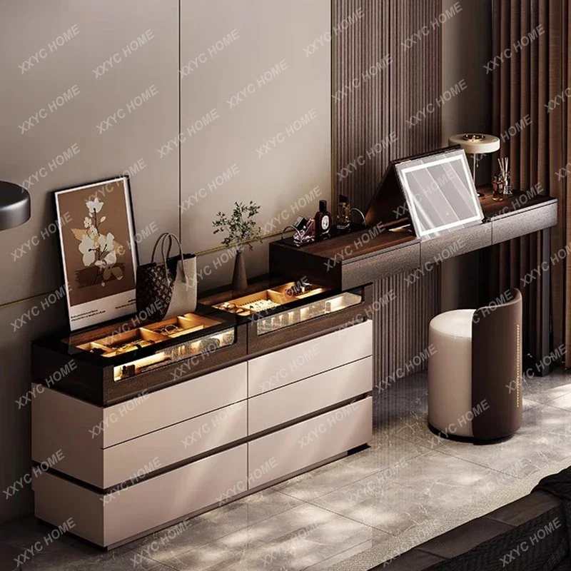 Classic Vanity Table Elegant Premium Exquisite Practical Vanity Table Aesthetic Minimalist Meuble De Chambre Furniture