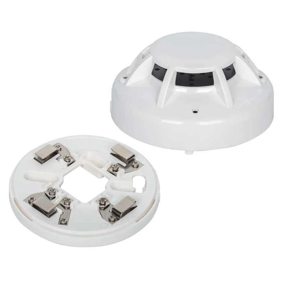 Groothandel Netwerk Optische SR-801 Rookmelder Detectoren Brandalarm Detector 2-draads Conventionele Rook Brandalarm Detector