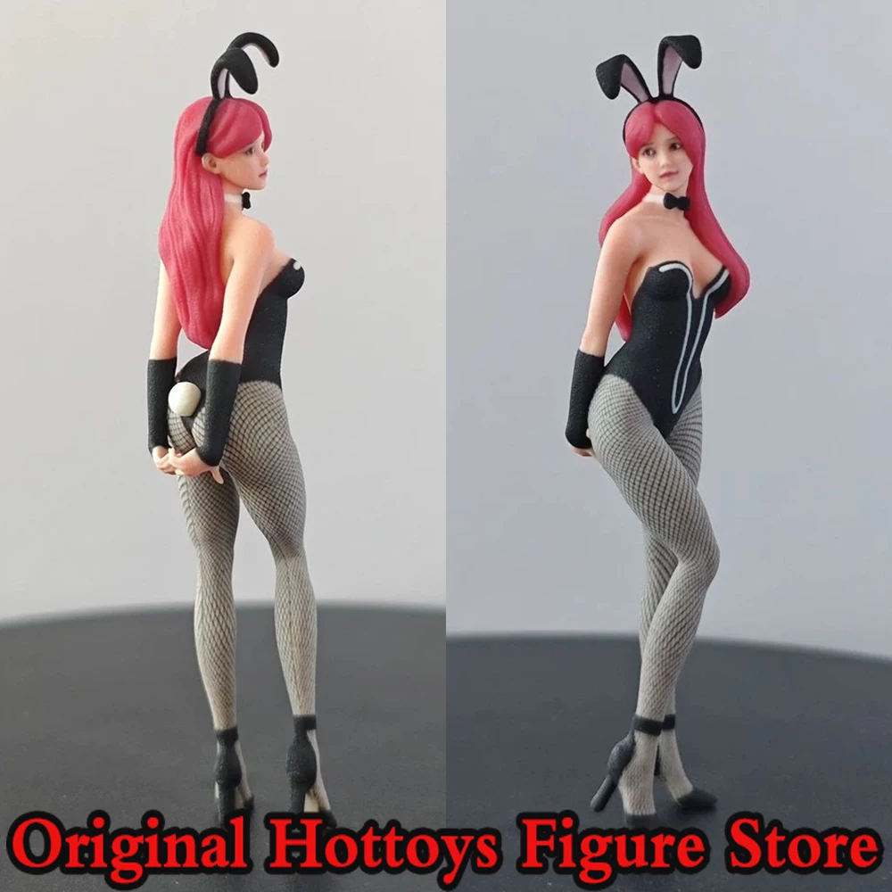 

В наличии масштаб 1/18 для женщин-солдат-кролика для девочек, мини-реалистичная скульптура, полный набор, около 9,5 см, экшн-фигурка, модель куклы, подарки