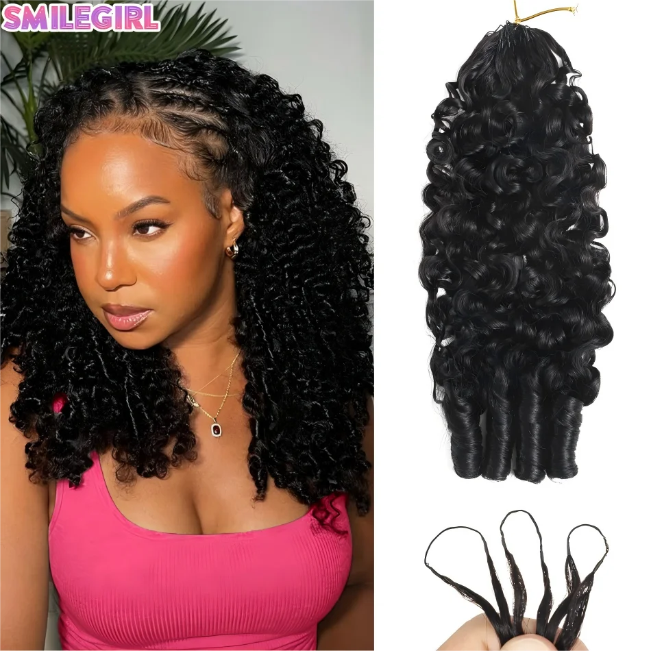 

Натуральные волосы для крючкового плетения, бирманские кудри, 18-20 дюймов, 120 г, невидимые, предварительно разделенные, без узлов, для чернокожих женщин