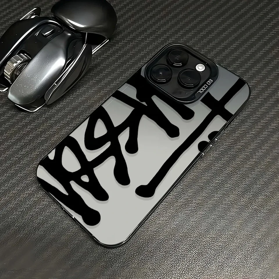 Creative and stylish phone case for iPhone 17 Air 16 Pro15 14 13 12 11 Pro MaxPlus shock-proof anti-fingerprint Protective cover - náhled 4