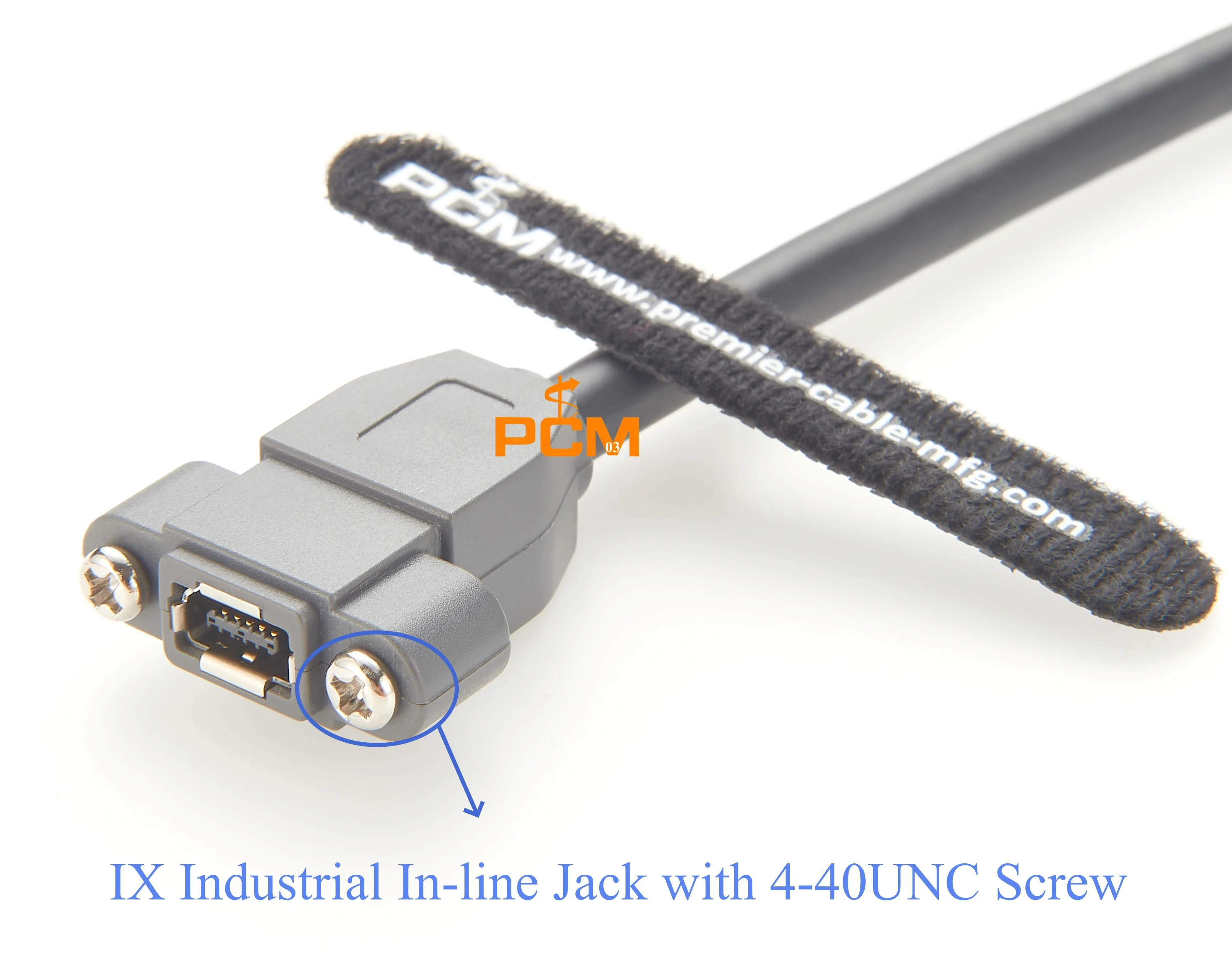IX Industrial In-line Jack ix Stecker zu IX Industrial Stecker Ethernet CAT6A S/FTP Kabel Schraubverriegelung Panelmontage ersetzt RJ45 – Detail 2