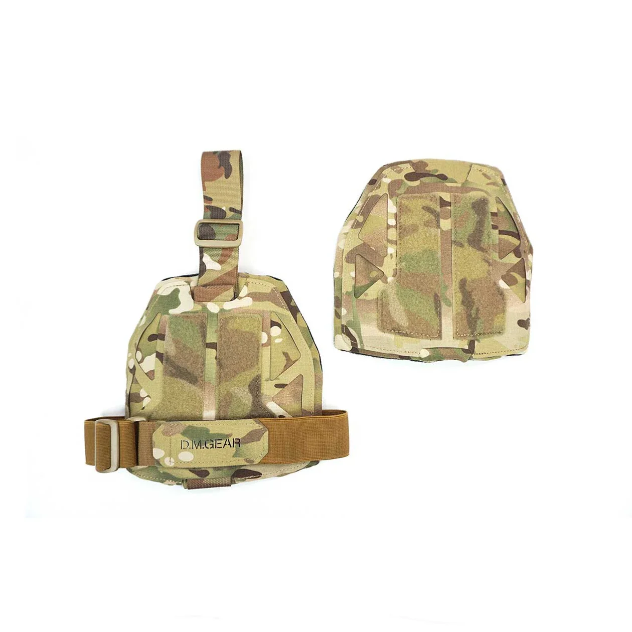 DMGear armadura de hombro táctica universal MOLLE de nailon caza - imagen 3