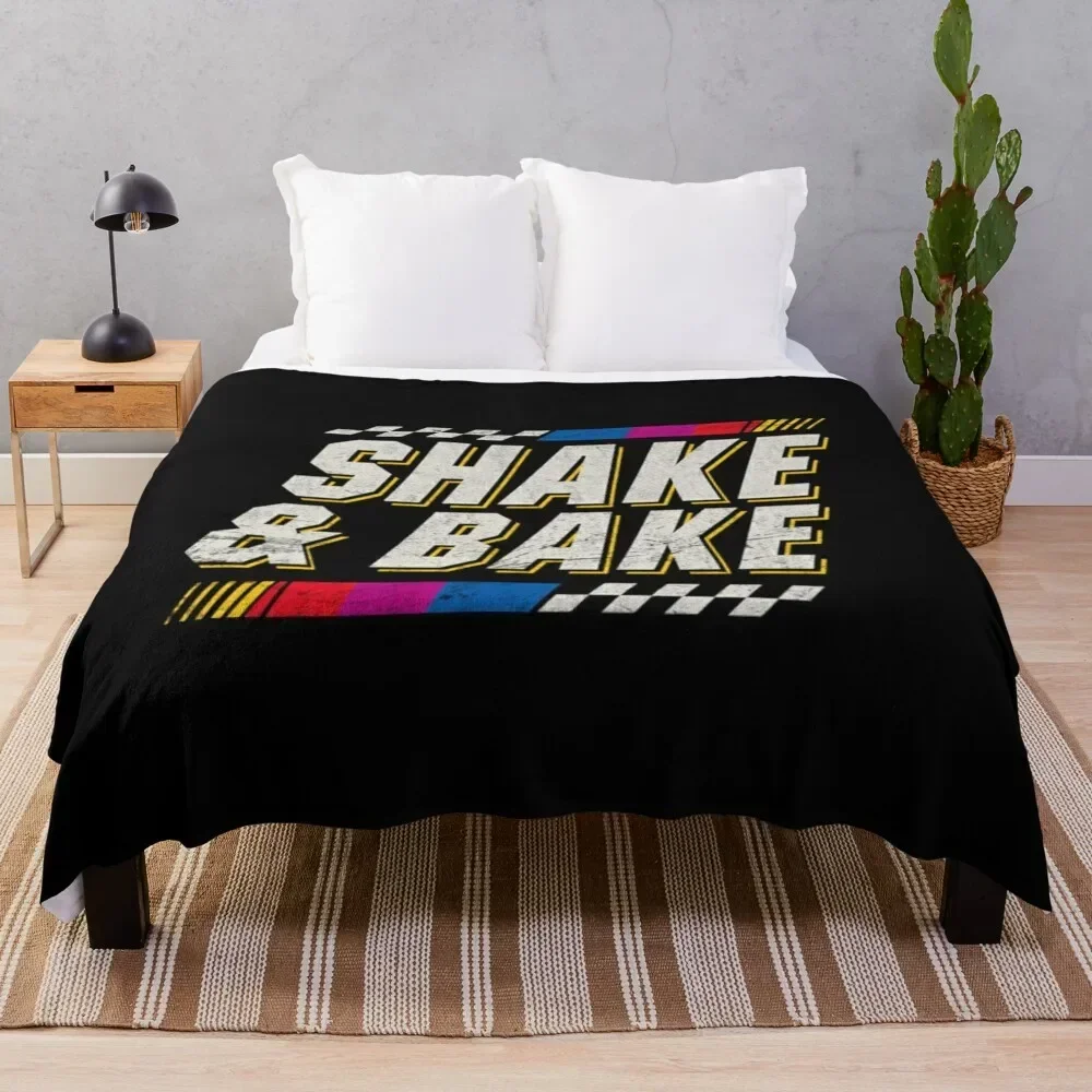 

Shake and Bake - Ricky Bobby Throw Blanket Kid'S Furry Sofa Blankets