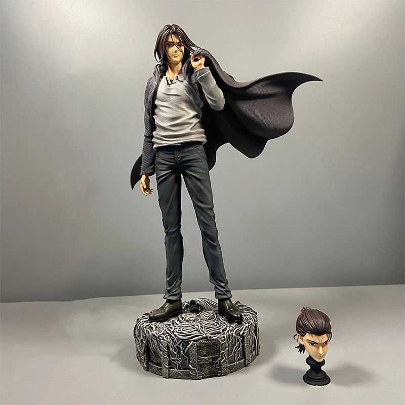 30 センチメートル進撃の巨人 Gk チカラエレンイェーガー双頭像 Pvc
