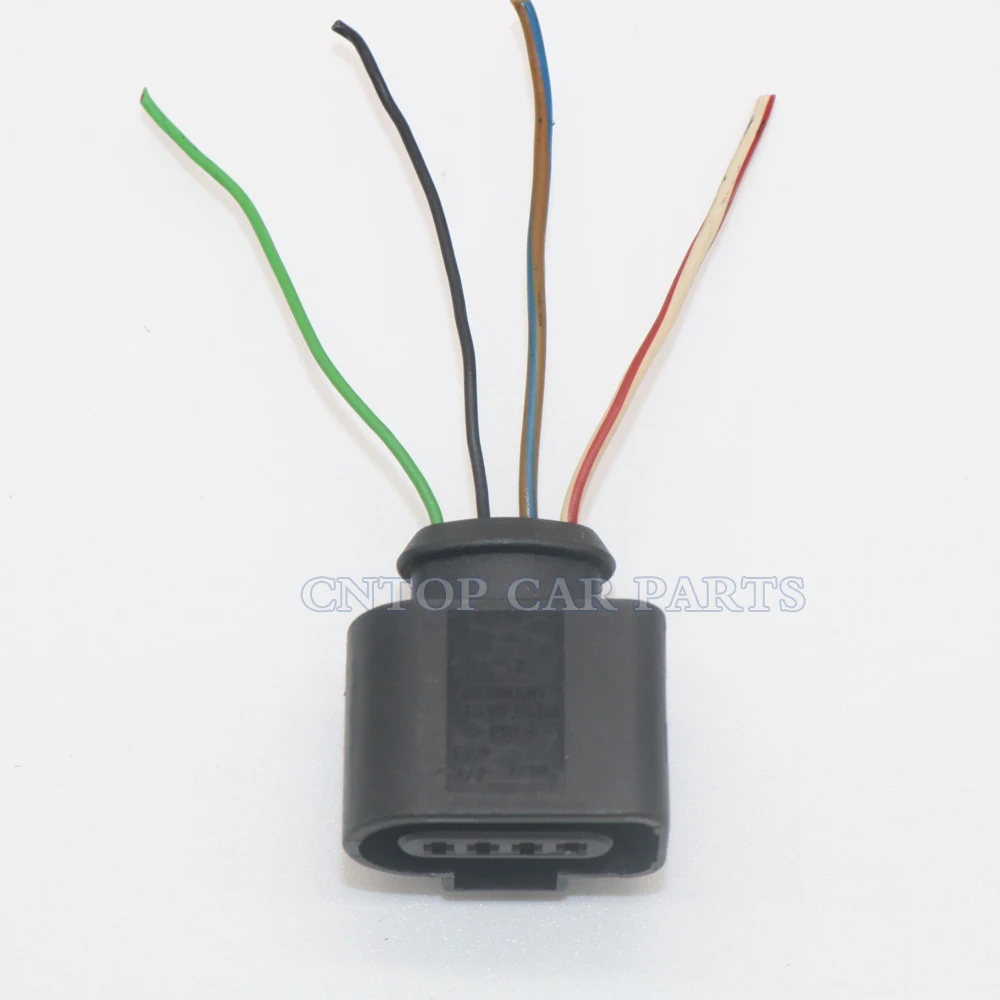 

OEM 1J0973704 03K906051 038906051 4 Pin MAP Boost Pressure Sensor Connector Wiring for VW Jetta Golf Beetle Passat Audi A4 A6