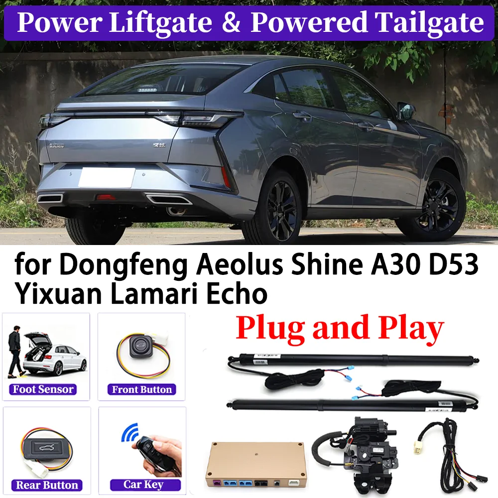 

for Dongfeng Aeolus Shine A30 D53 Yixuan Lamari Echo OEM Car Automatic Power Liftgate Kit Smart Auto Electric Tailgate System
