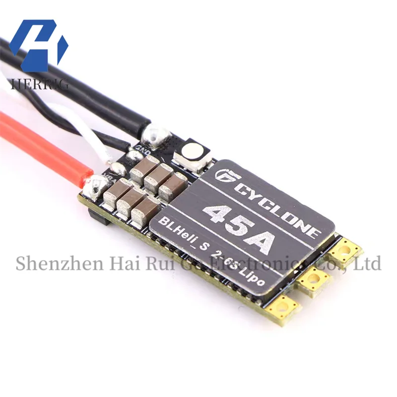 

Fixed-wing racing drone FPV BLHeli-S 20A 45A 2-6S ESC with LED lights